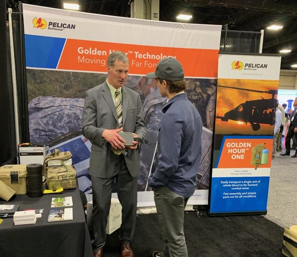 Latest Generation of award-winning Golden Hour™ Technology — A Smaller, Lighter Reusable Container for Transporting Blood to the Battlefield Unveiled at Key Conference