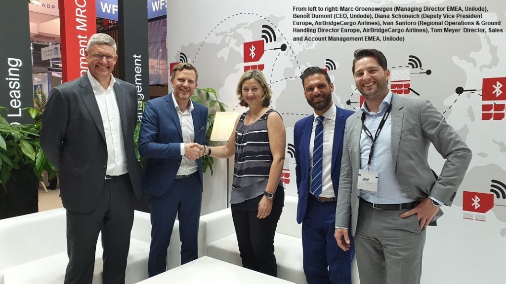 AirBridgeCargo Airlines and Unilode Aviation Solutions roll out the world’s first digitized main deck containers