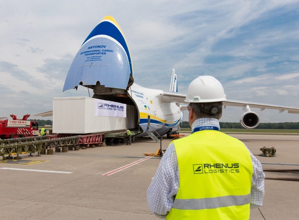 Rhenus delivers goods via Antonov from Cologne to Rio de Janeiro