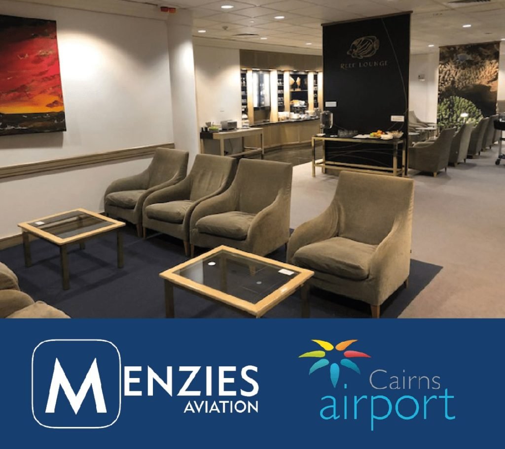 Menzies Takes over Cairns Airport  Reef Lounge