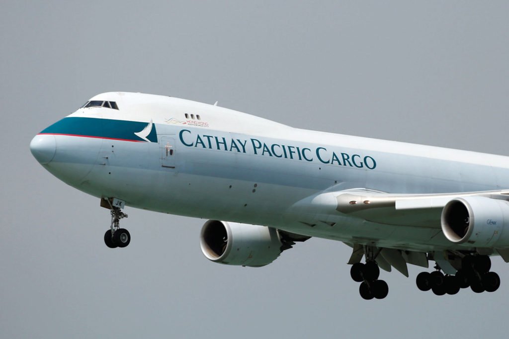 Cathay Pacific releases combined traffic figures for November 2019