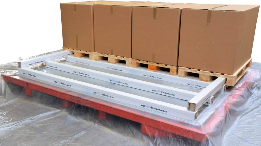 Jettainer is exclusive sales partner for the original skids squAIR-timber