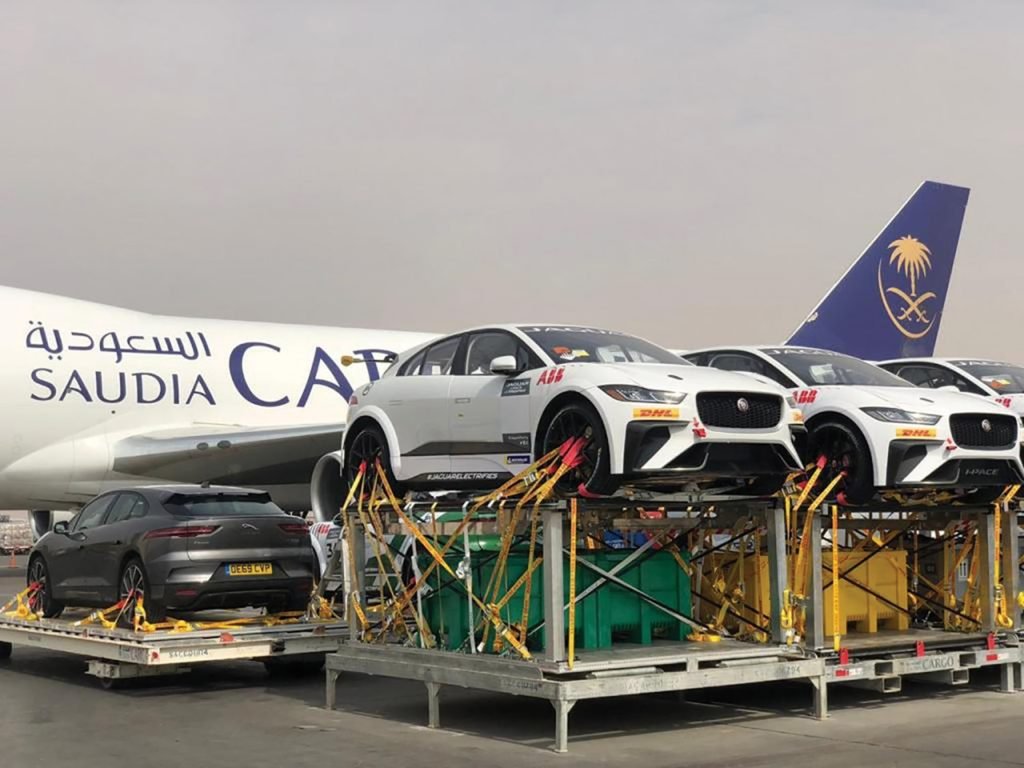 Saudia Cargo transports 67 race cars to Formula-E Championship