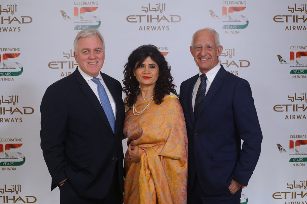 Etihad Airways celebrates 15 years of flying to India