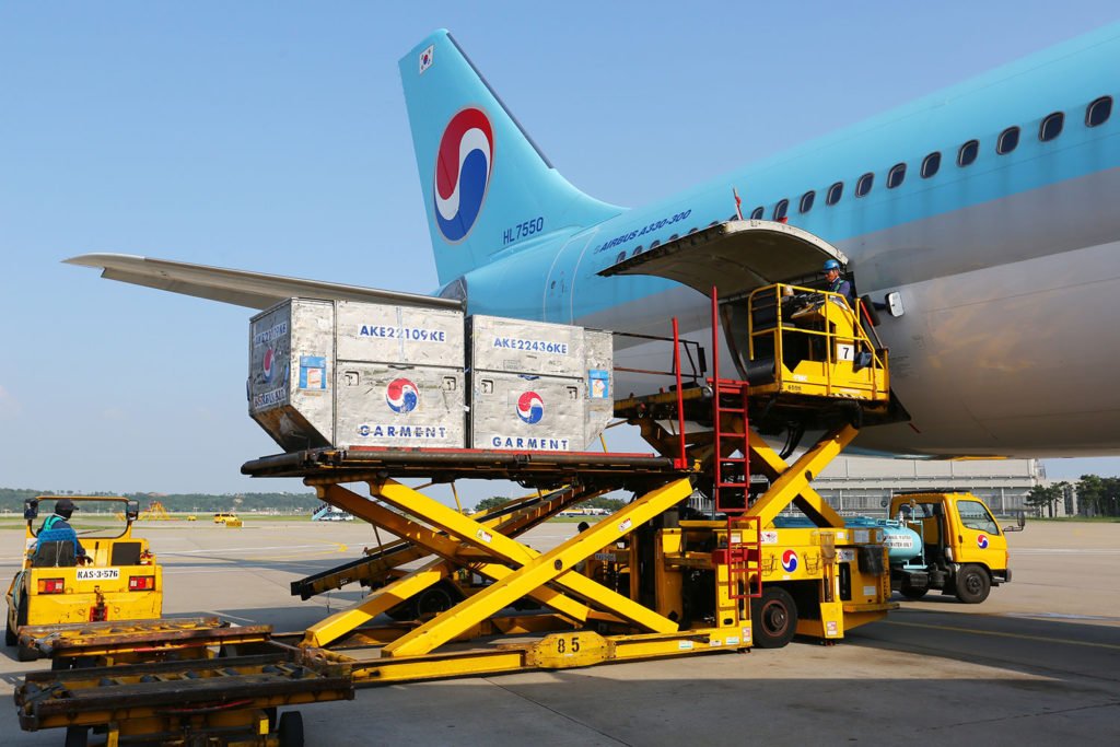 Korean Air uses passenger aircraft as freighters