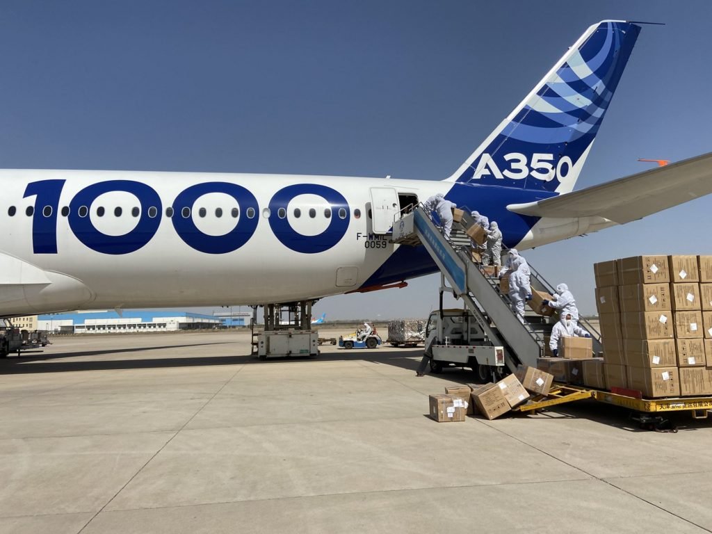 Airbus A350-1000 deployed in fight against COVID-19