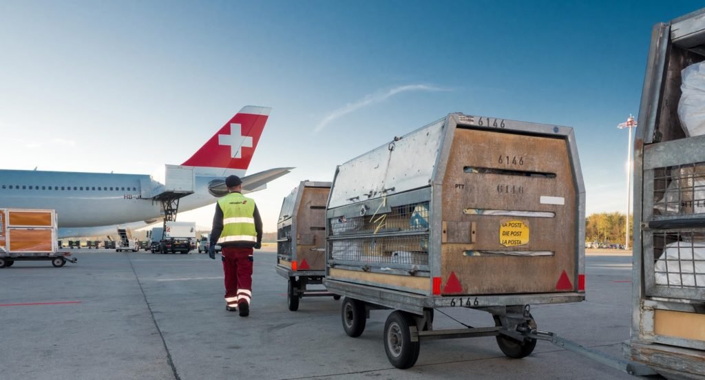 SWISS performs cargo flights for the Swiss Red Cross