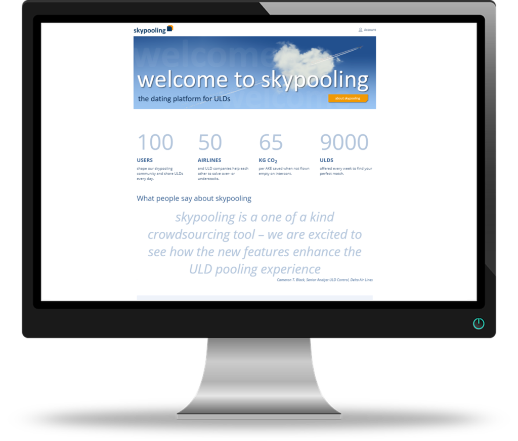 skypooling approaches airlines to report ULD overstocks