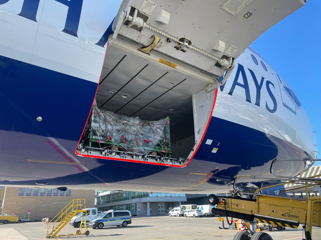 IAG Cargo airlifts 27 tonnes of medical aid for India on a special emergency flight