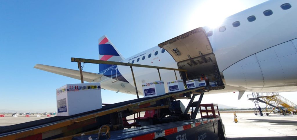 LATAM has already transported more than 50 million vaccines free of charge within South America