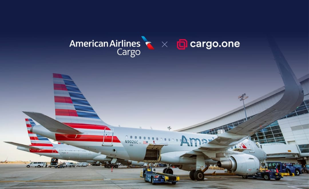 American Airlines accelerates its cargo digitalization as the first U.S. carrier to join the cargo.one platform