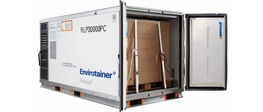 United Cargo becomes first North American carrier to approve Envirotainer Releye® RLP container