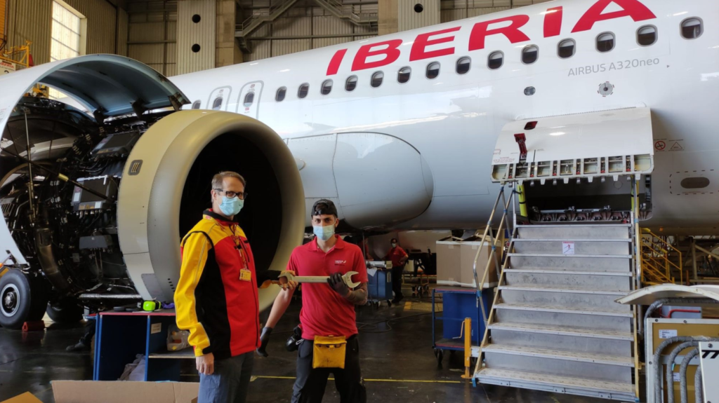 Iberia Maintenance And DHL Deepen Business Relationship