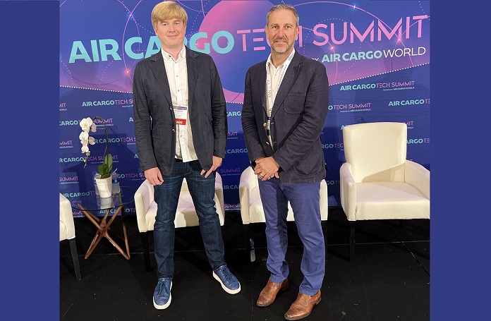 “IBS iCargo customers will now be able to use Awery’s CargoBooking and eMagic solutions and this is to the advantage of all interested parties,” said Tristan Koch, Chief Commercial Officer (CCO), Awery (right) with Vitaly Smilianets, Founder & Chief Executive Officer (CEO), Awery (left) pictured at the ACW Air Cargo Tech Summit, Miami, USA.