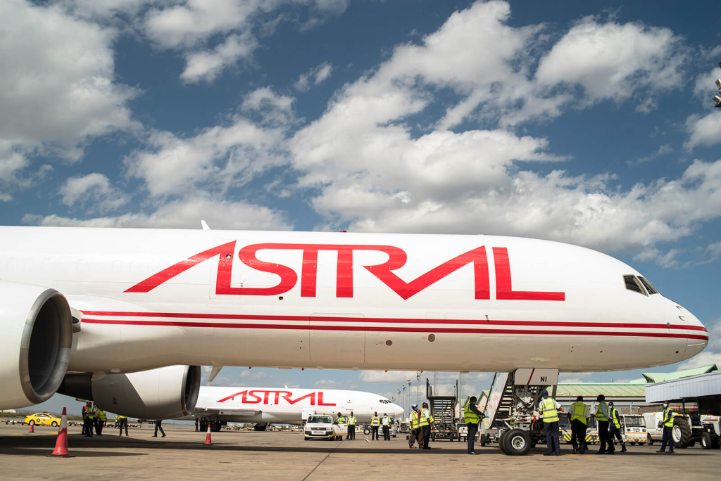 Astral Aviation partners with Air Logistics Group