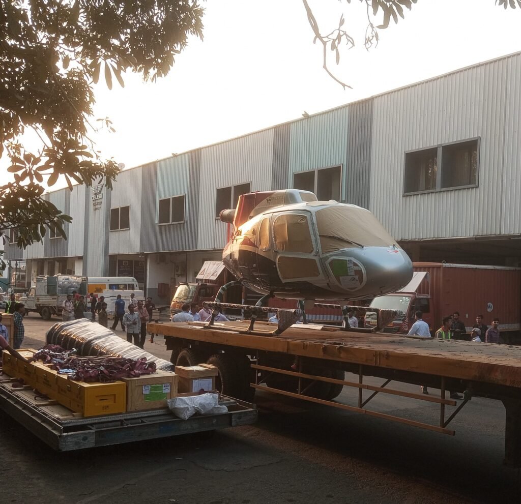 Çelebi India’s Delhi Cargo Terminal Successfully Handles Airbus H125 Helicopter Shipment