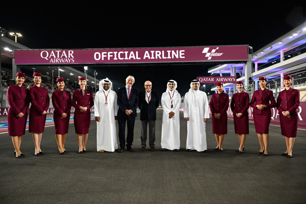 Qatar Airways Group becomes Official Airline Partner and Official Cargo Airline Partner of MotoGP™