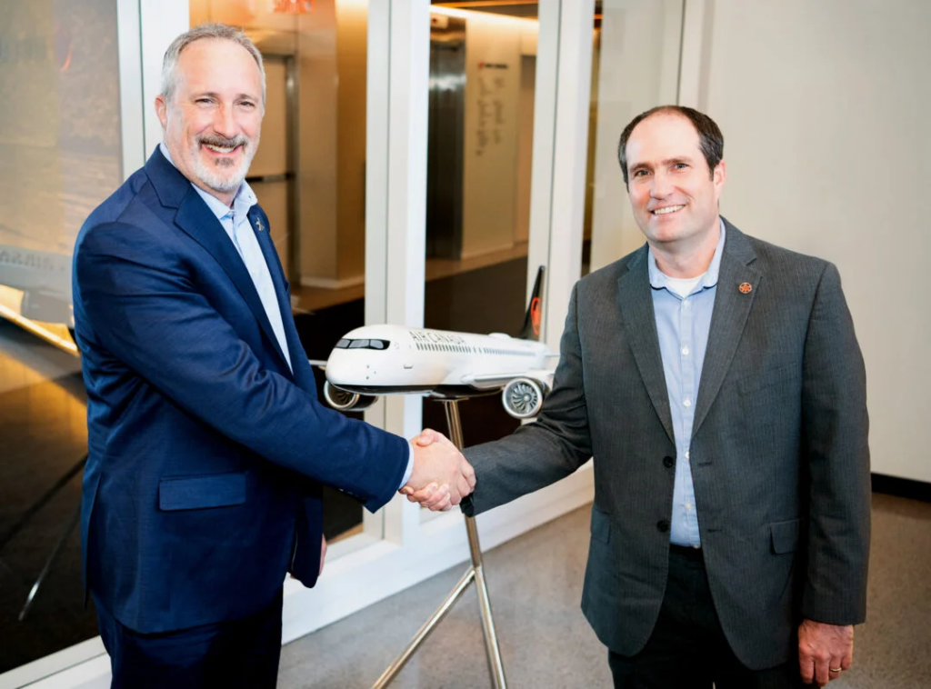 Avianor And Air Canada Sign Long-Term A220 Maintenance Agreement