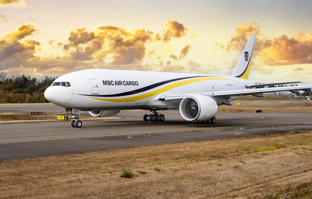 MSC Air Cargo plans to place capacity on WebCargo
