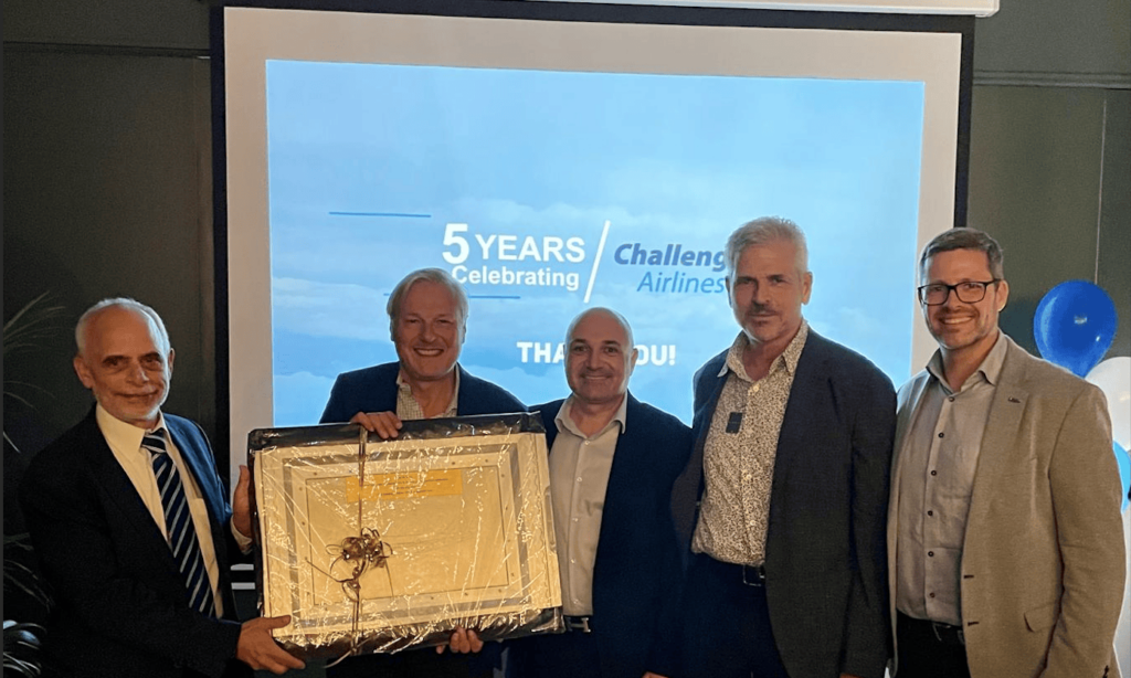 Challenge Airlines BE celebrates five years of success in the air cargo industry