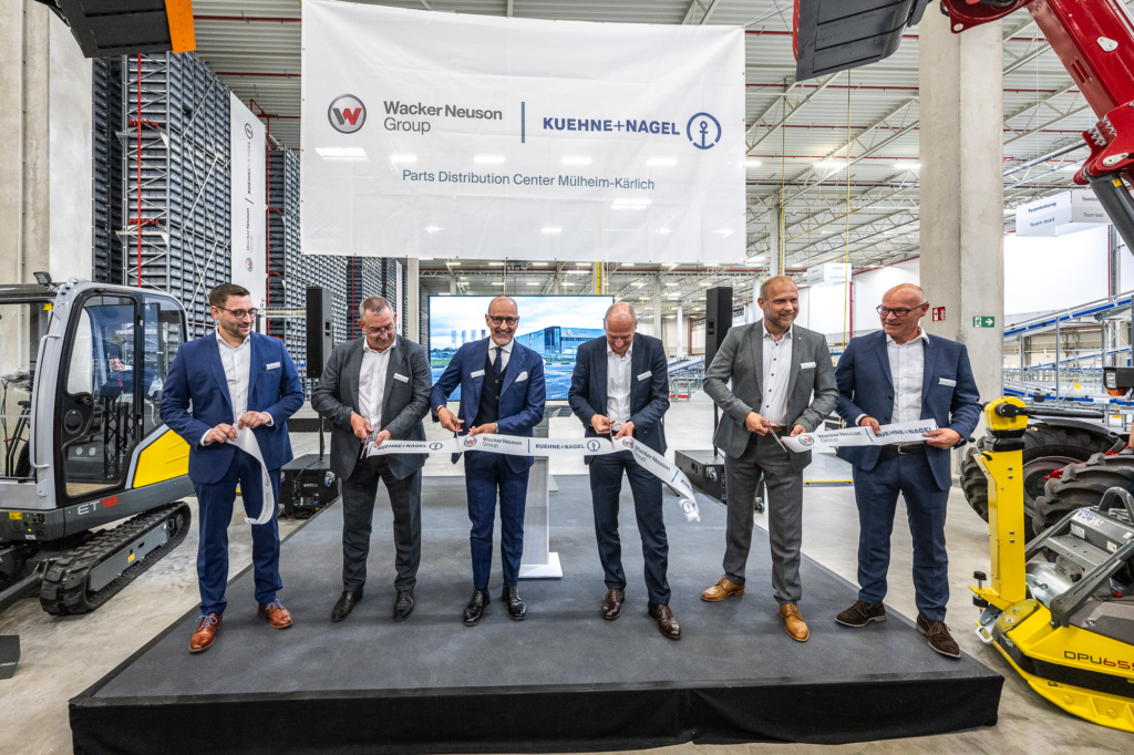 Kuehne+Nagel establishes highly automated logistics solution for Wacker Neuson