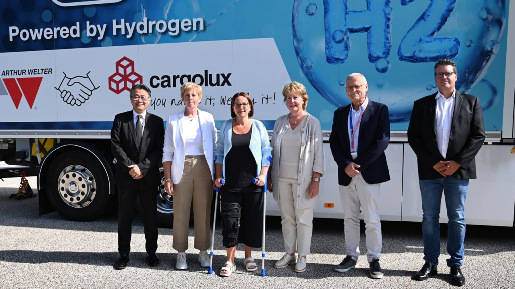 Cargolux and Arthur Welter team up on hydrogen-powered trucking