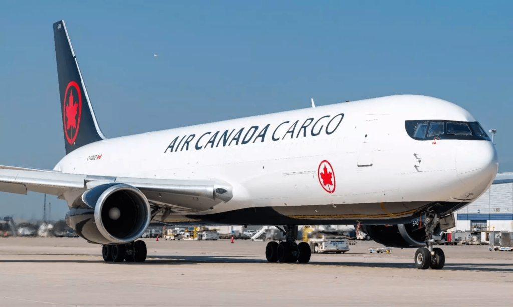 Air Canada Q2 cargo revenue up marginally on higher volume