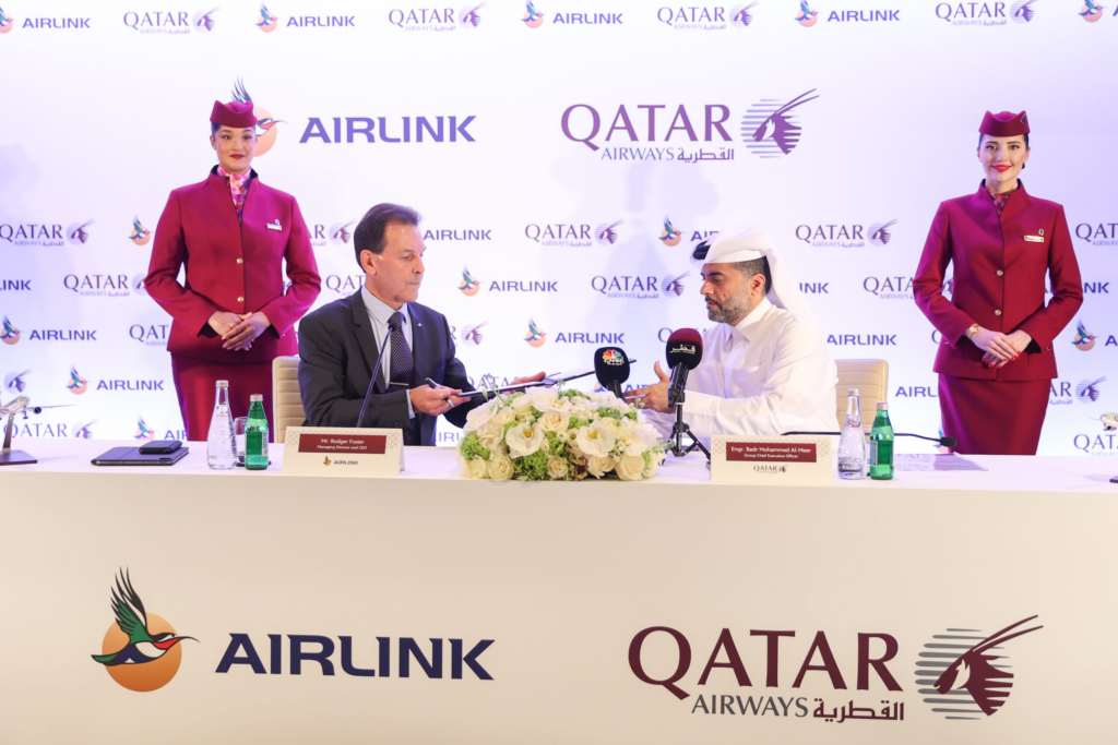 Qatar Airways Acquires 25 percent Stake in Airlink 