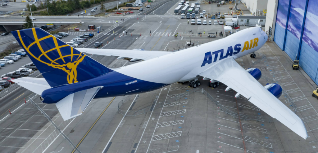 Atlas Air Worldwide to Add Three Boeing 747-8 Freighters to Fleet