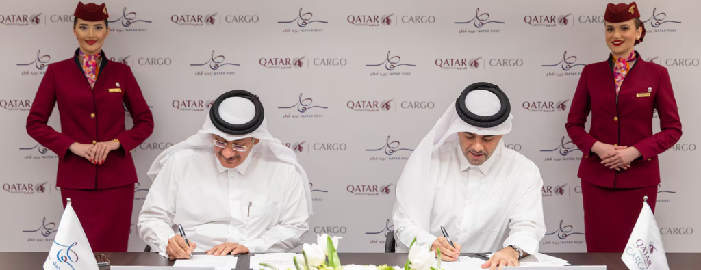 Qatar Airways Cargo and Qatar Post Sign Strategic Cooperation Agreement