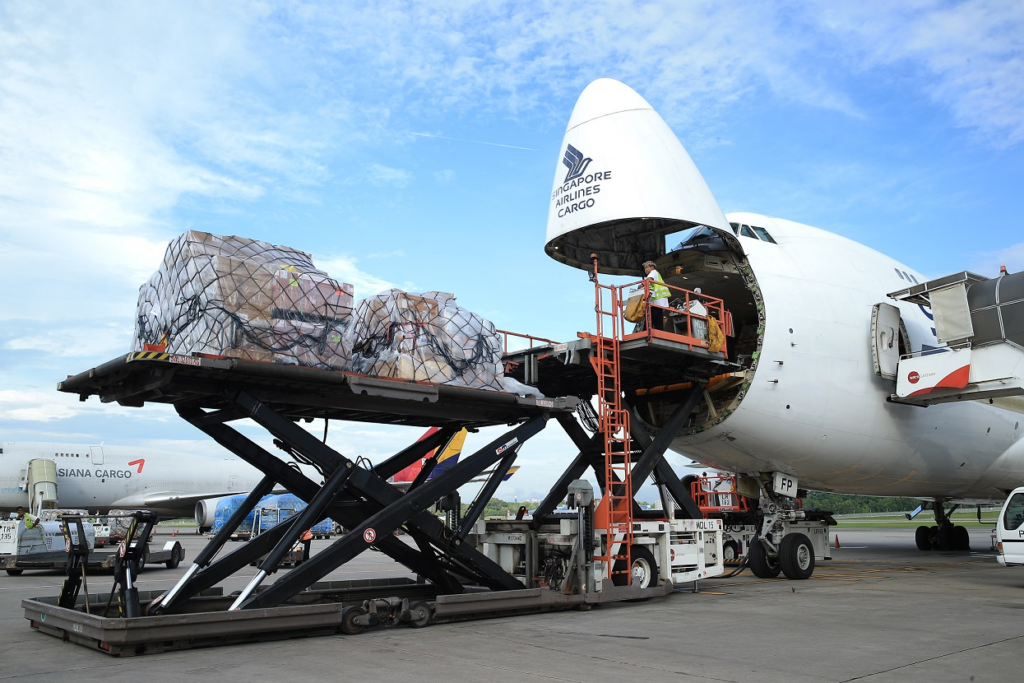 Cargo Volume Surges at Singapore Changi Airport