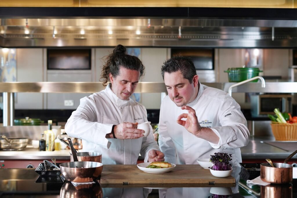 Emirates Elevates Business Class Dining Experience with Exclusive Moët & Chandon Pairings
