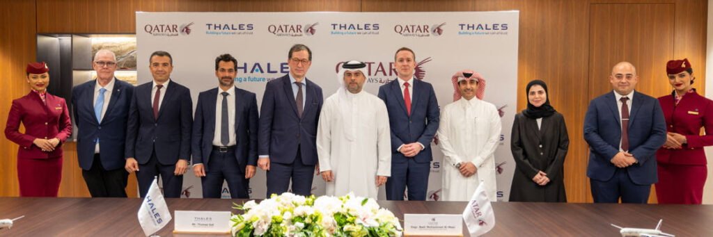 Qatar Airways and Thales to Open Inflight Entertainment Service Hub in Doha
