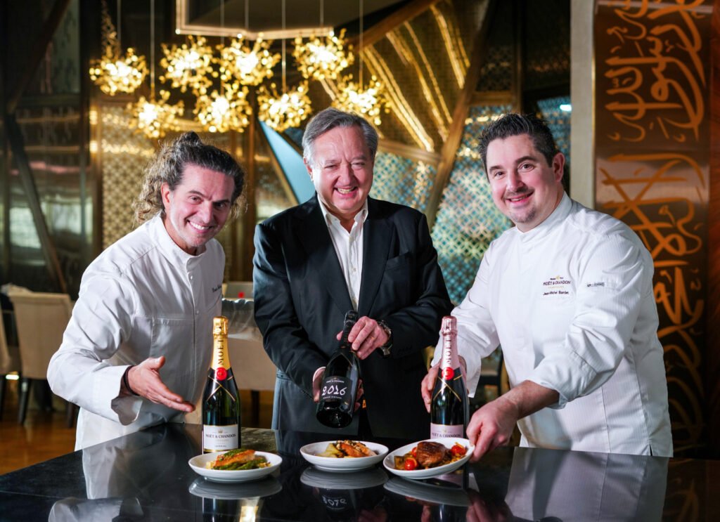 Emirates Elevates Business Class Dining Experience with Exclusive Moët & Chandon Pairings