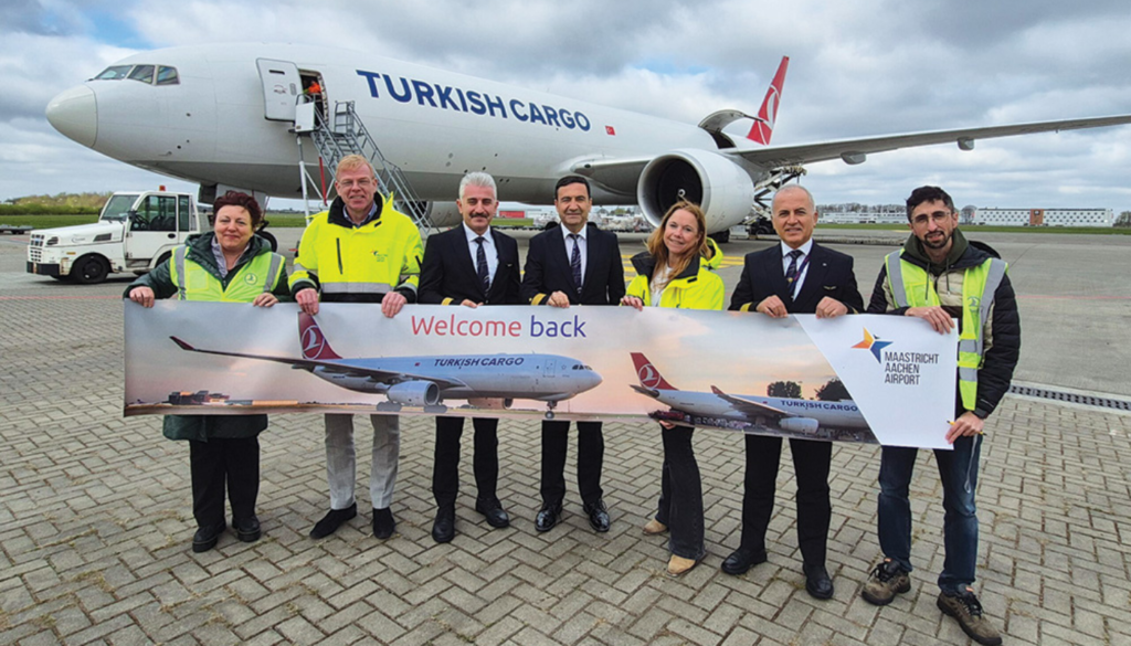 Turkish Cargo Back at Maastricht Aachen Airport