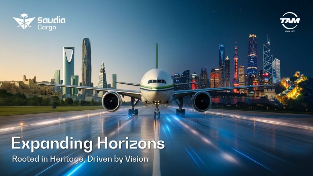 Saudia Cargo Launches ‘Saudia Cargo Global’ in Partnership with TAM Group to Expand into Greater China and Asia-Pacific from New Hong Kong Hub