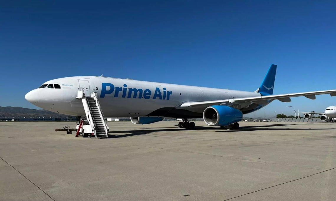 Amazon receives 10th A330-300P2F for Hawaiian
