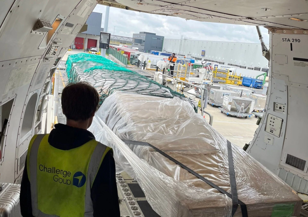 Chapman Freeborn makes a cargo charter delivery of oversized industrial equipment from Belgium to China