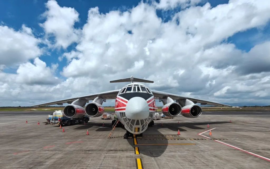 Manohar International Airport Handles First IL-76 Charter Flight for Antarctic Expedition