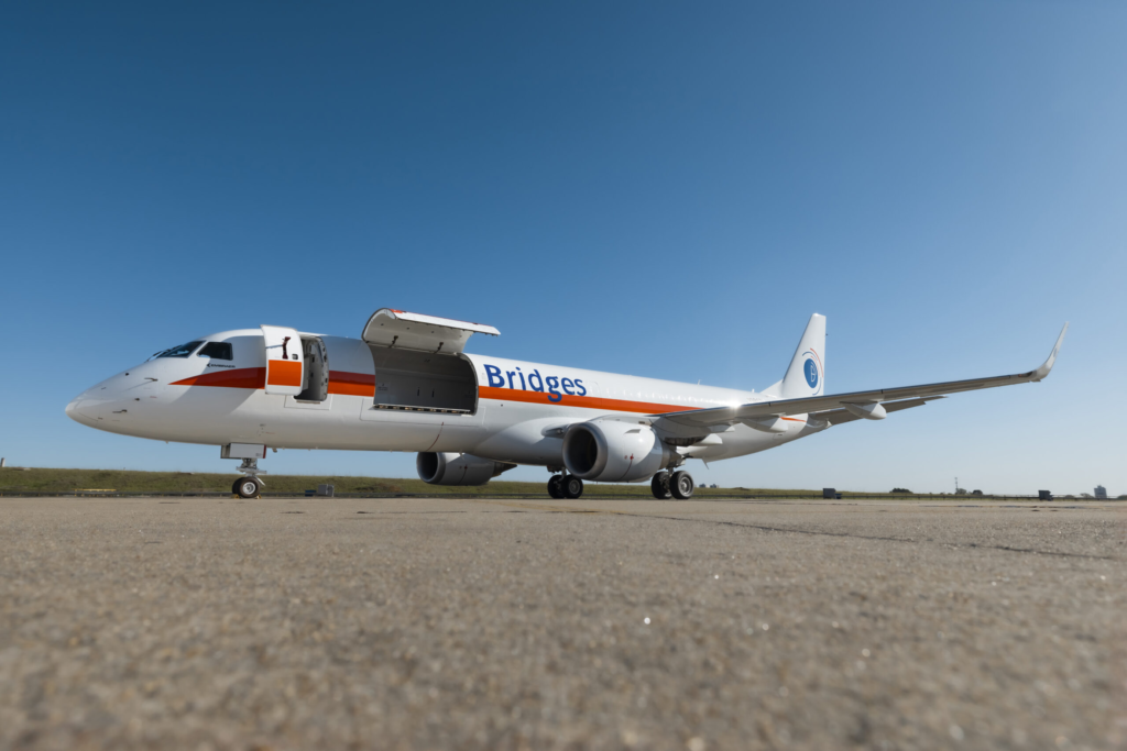 Bridges Air Cargo Launches First Embraer E-Freighter in Europe