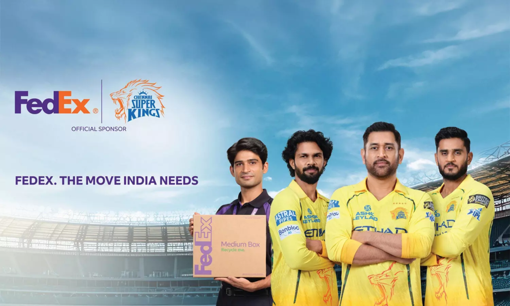 FedEx Bets Big on CSK, Leverages IPL Scale to Power India’s Cross-Border Trade Ambitions