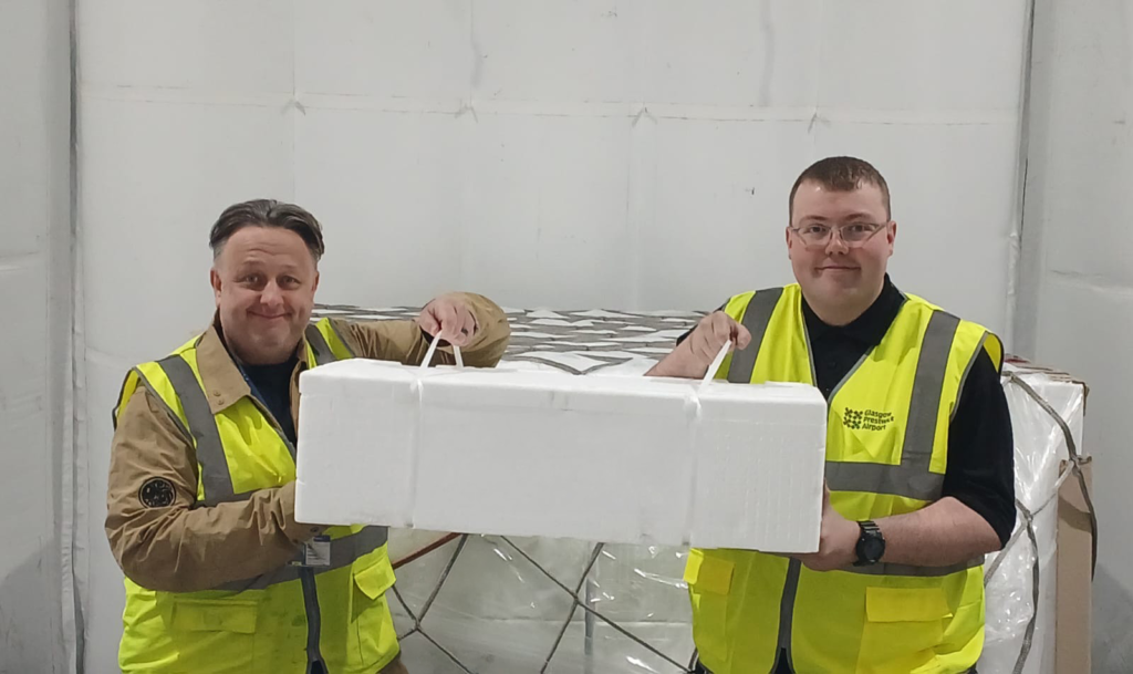 Scottish Salmon Exports Surge Through Prestwick as Airport Crosses One-Million-Kilogram Milestone