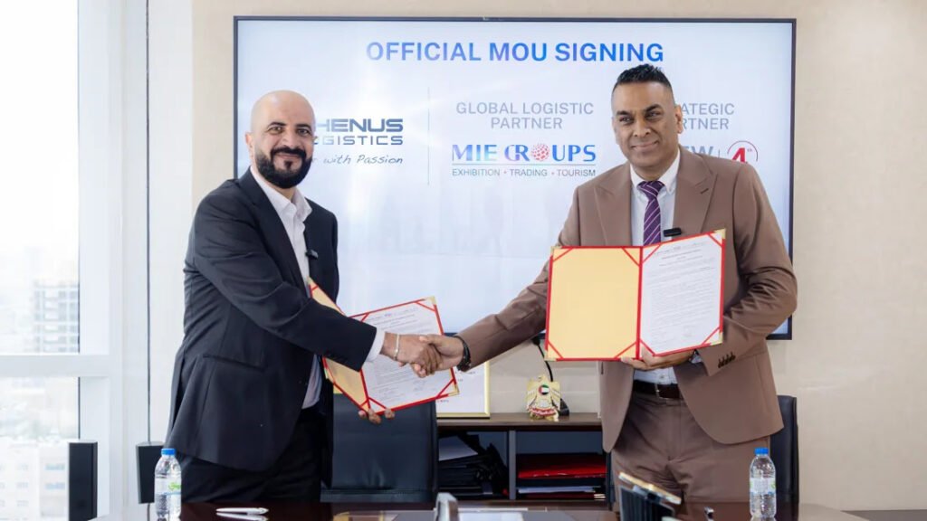 Rhenus Logistics and MIE Events sign MoU for global exhibitions logistics collaboration