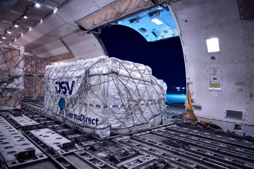 DSV Expands Global Pharma Logistics Network with Direct Luxembourg–Indianapolis Air ThermoDirect Route