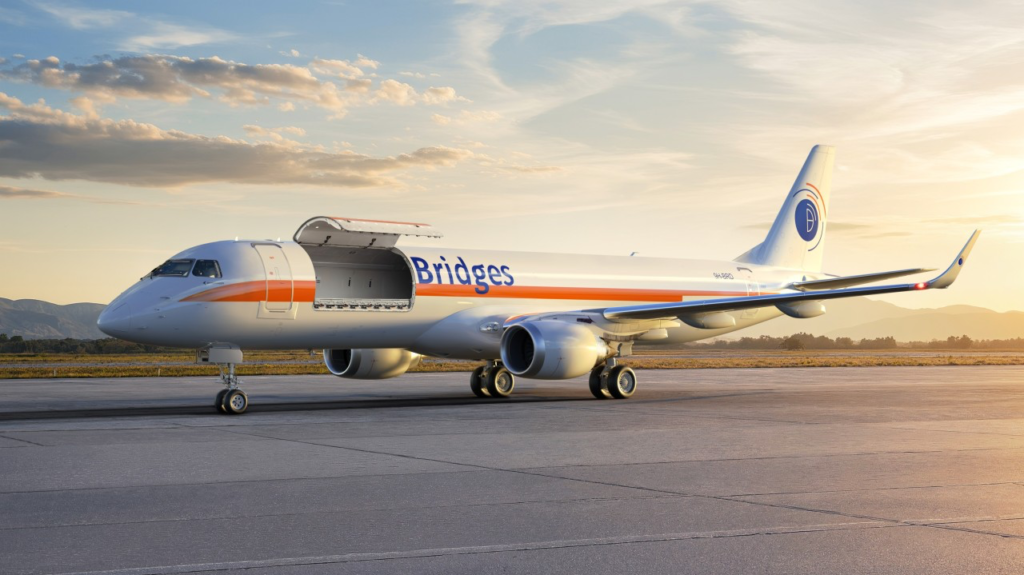 Bridges Air Cargo Expands Fleet with Second Embraer E190F Freighter, Strengthening Europe–North Africa Network