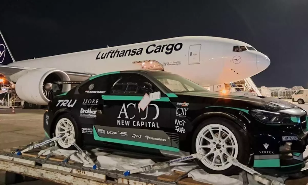 Lufthansa Cargo Delivers Championship Drift Car from Cairo to Vilnius for European Motorsport Competition