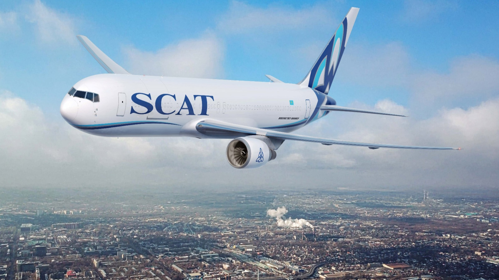 SCAT Airlines Orders Kazakhstan’s First Boeing 767-300BCF to Launch Dedicated Freighter Operations