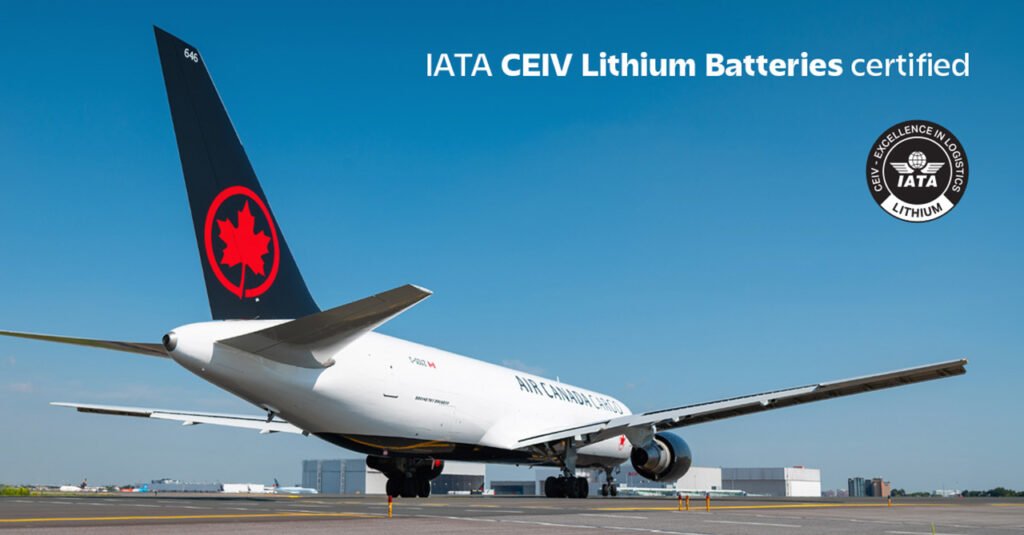 Air Canada Achieves IATA CEIV Lithium Batteries Certification