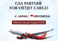 Group Concorde Appointed GSSA Partner for Vietjet Air Cargo in Japan and Indonesia