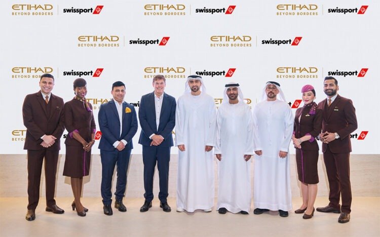 Etihad Airways and Swissport expand global ground handling and cargo partnership